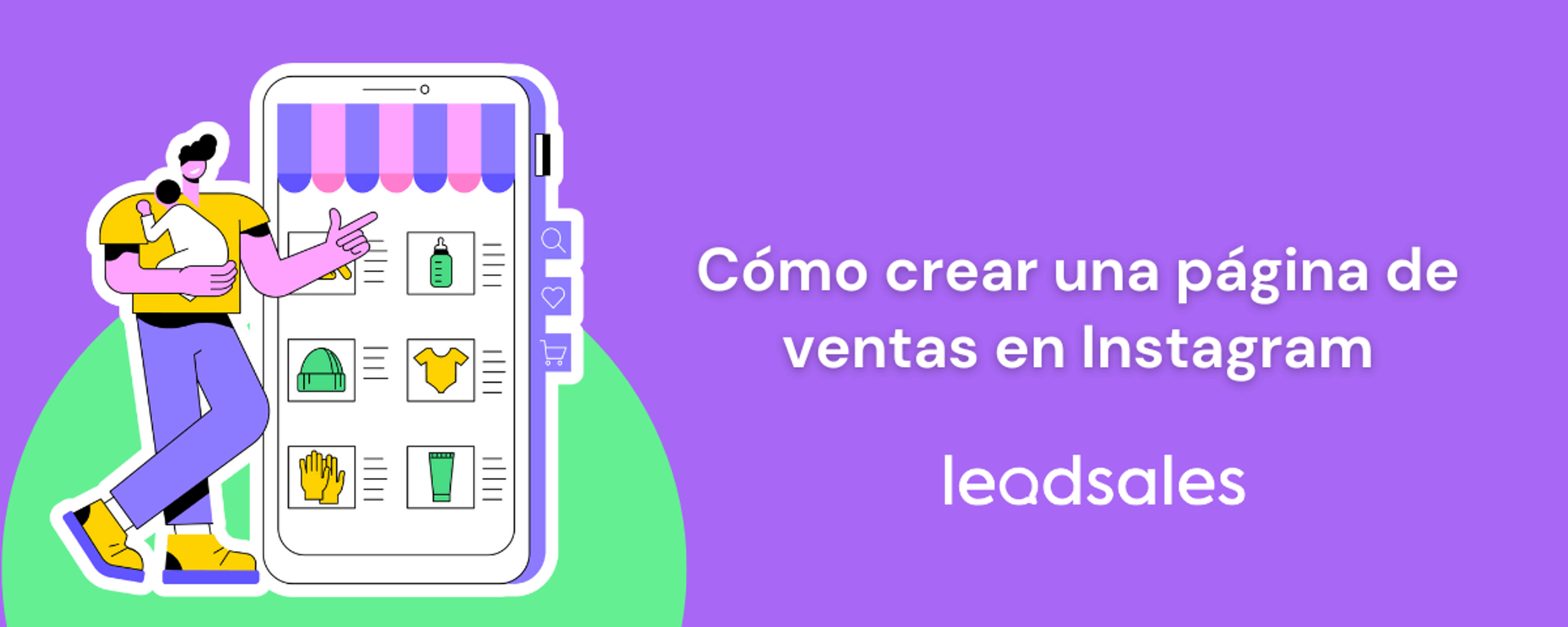 Portada del artículo: Tutorial completo para crear una página de ventas en Instagram