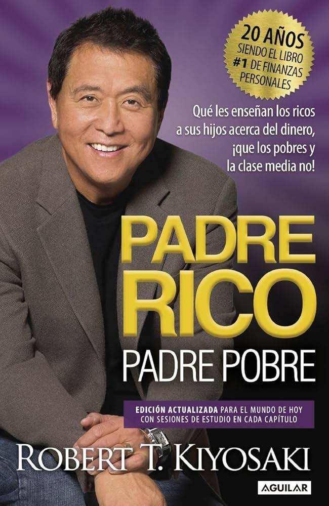 Portada del libro Padre rico padre pobre
