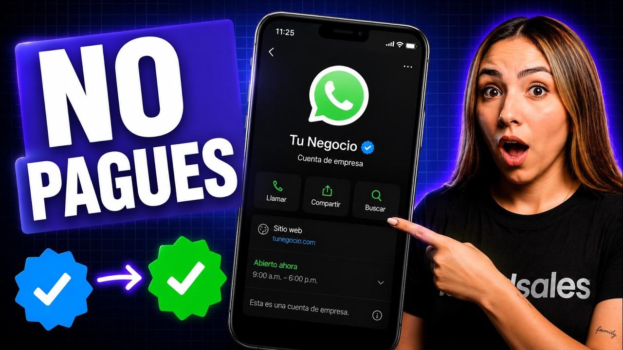 Video: Cómo verificar tu cuenta de WhatsApp Business (paso a paso 2026)
