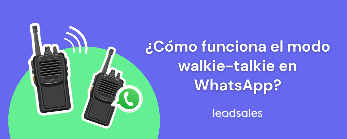 Portada del artículo: Modo walkie talkie en WhatsApp: ¿cómo activarlo y cuándo usarlo?