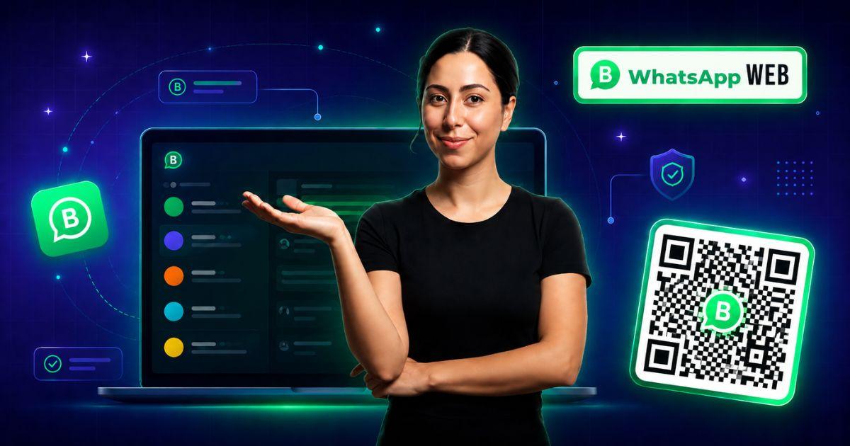 Portada del artículo: Cómo abrir WhatsApp Business web y gestionar chats desde tu PC