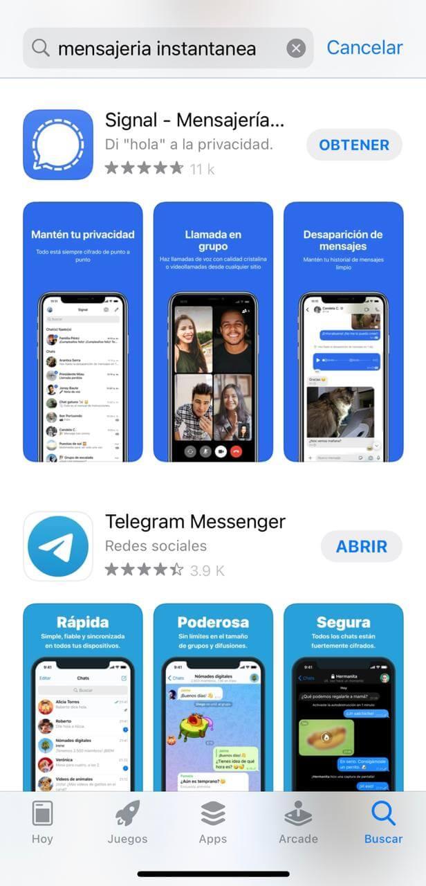 Ilustración del artículo: Telegram vs WhatsApp vs Signal