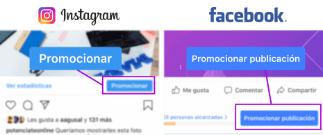 Ilustración del artículo: Botón azul vs Facebook Ads Manager