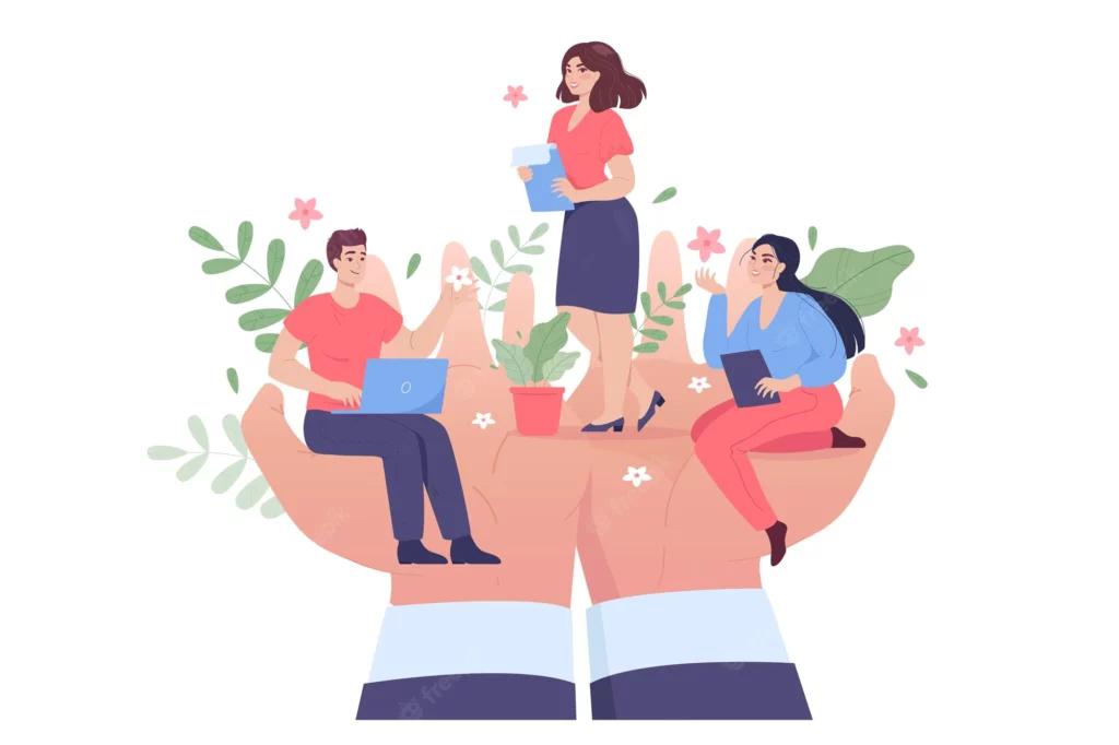 Ilustración del artículo: Qué es el Bienestar Laboral