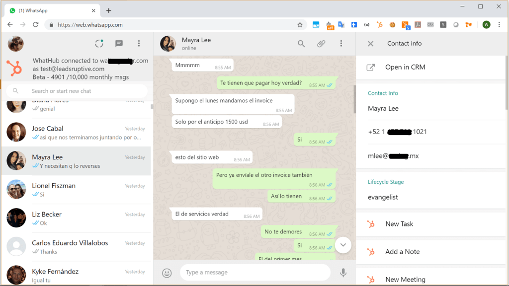 Ilustración del artículo: Conecta HubSpot con WhatsApp para incrementar tus ventas