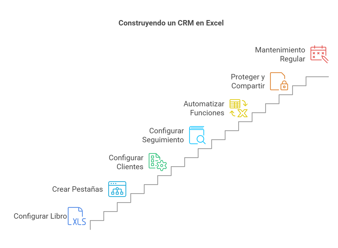 Pasos para hacer un CRM en Excel