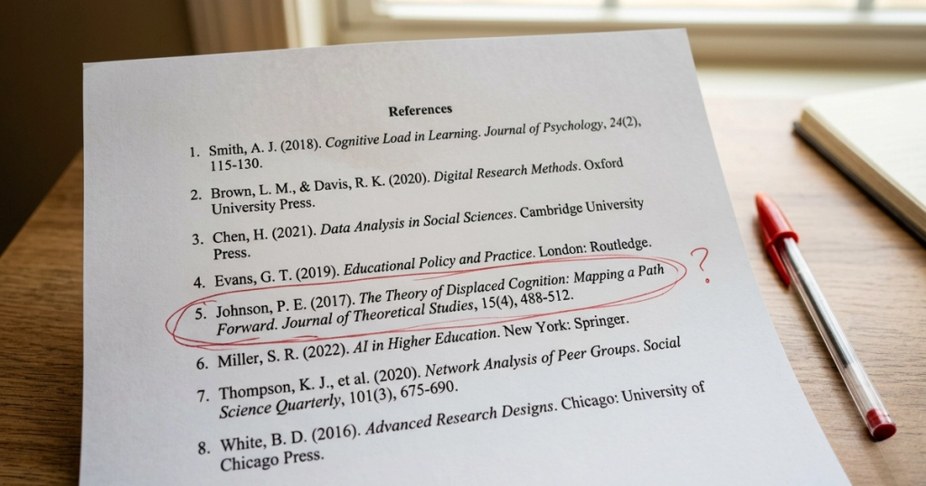 citation checking without ai