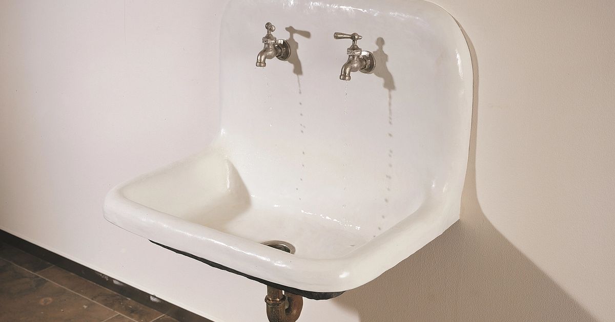 Untitled Functioning Sink With Taps And Recycling Pump