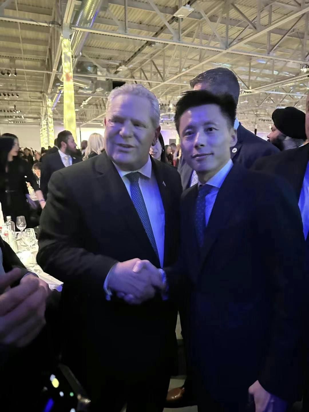中凯金融CEO受邀出席安省省长福特筹款晚宴！