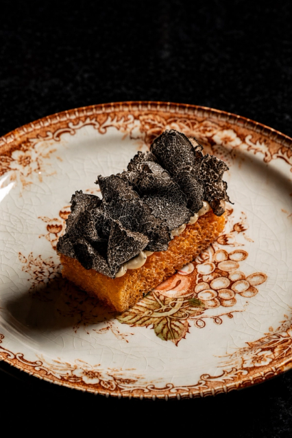 Pain perdu à la truffe chez Bisou Bangkok