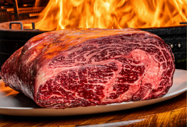 Wagyu rib eye MB 5 sanchoku