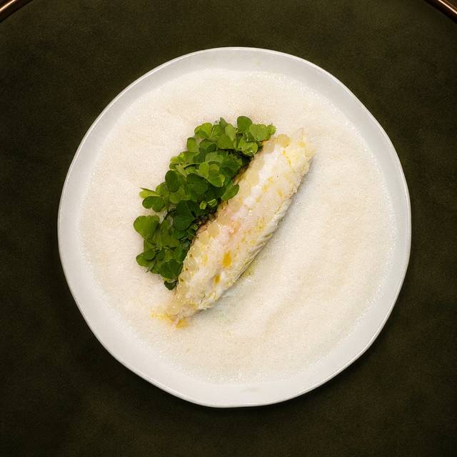 French monkfish tail, crushed potato