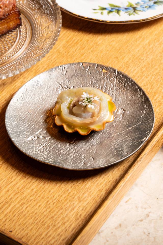 Sea bream tartelette & yuzu