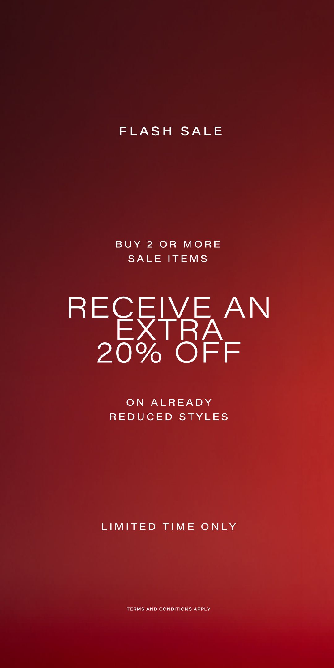 EOSS - Extra 20% Off