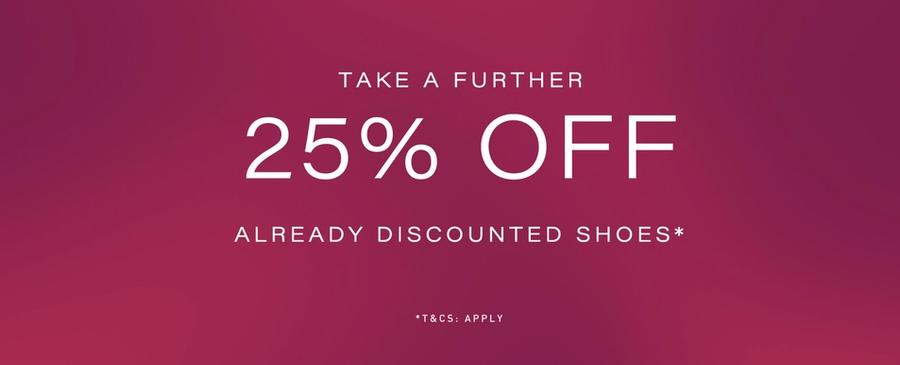 Further 25% Off Sale