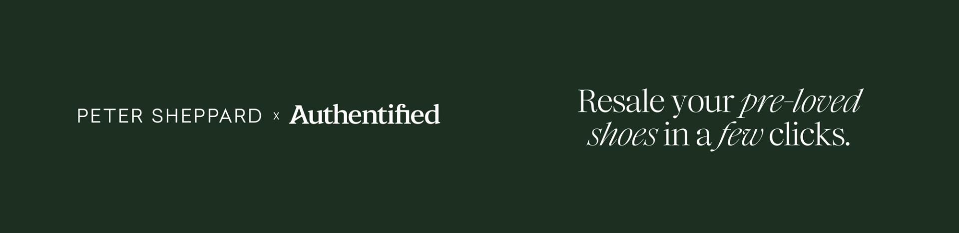 Peter Sheppard x Authentified