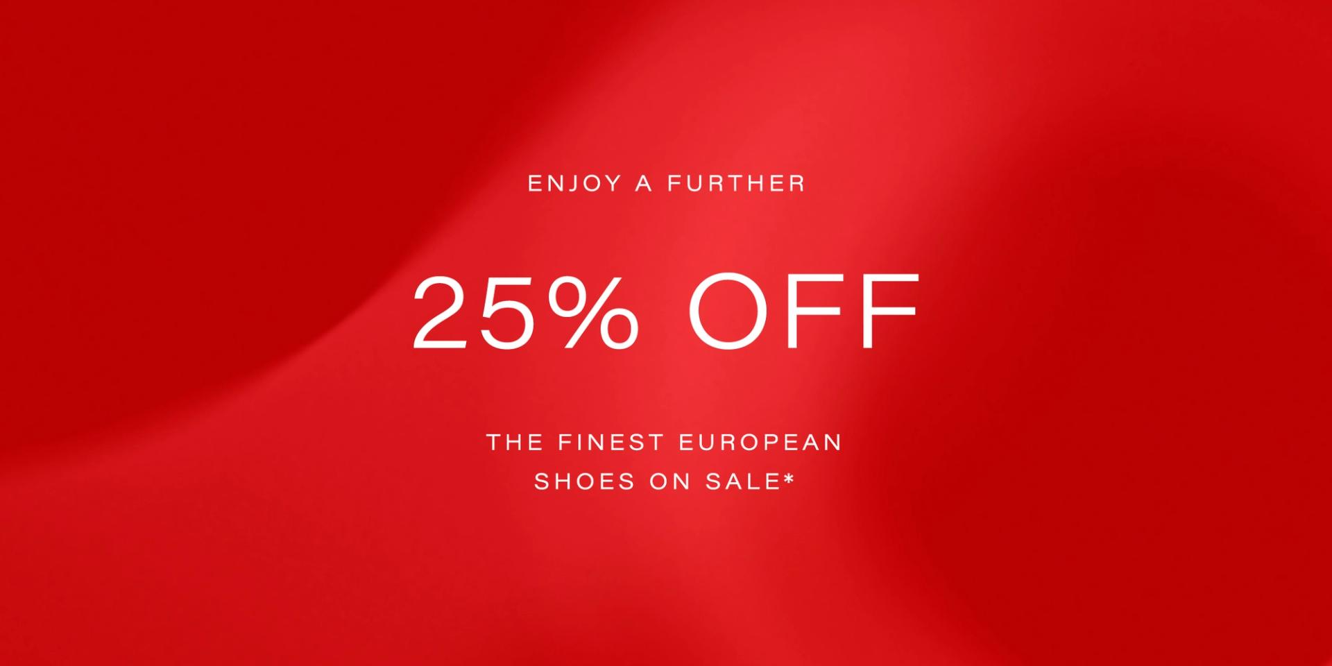 Extra 25% Off Sale