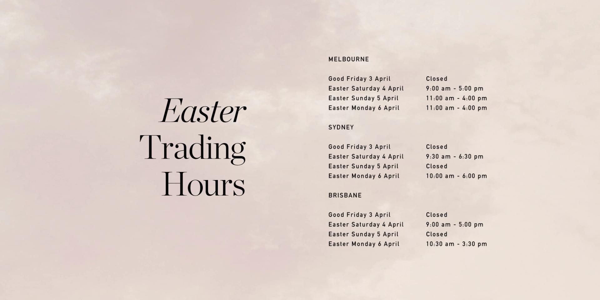Trading hours