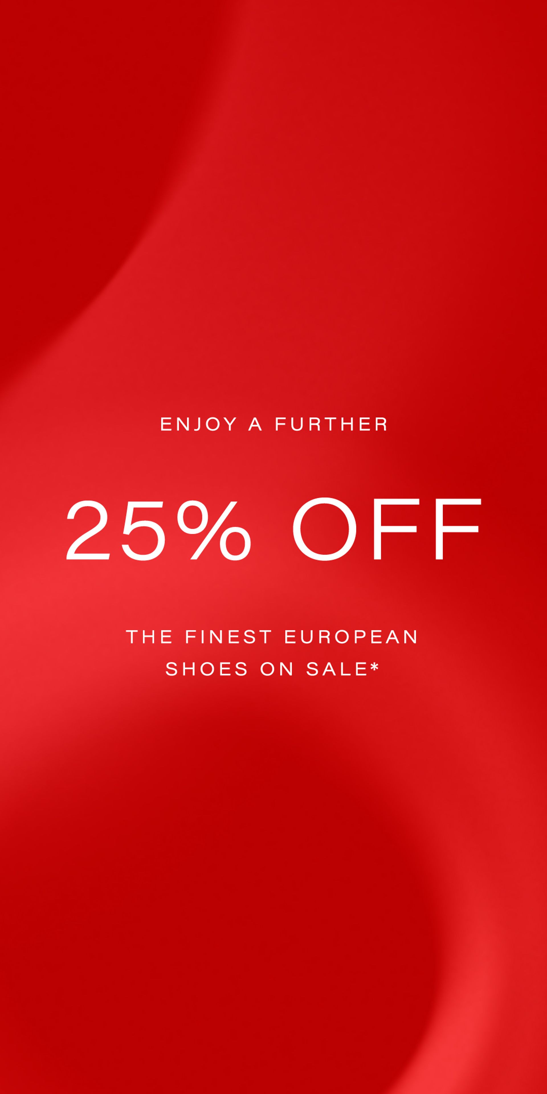 Extra 25% Off Sale