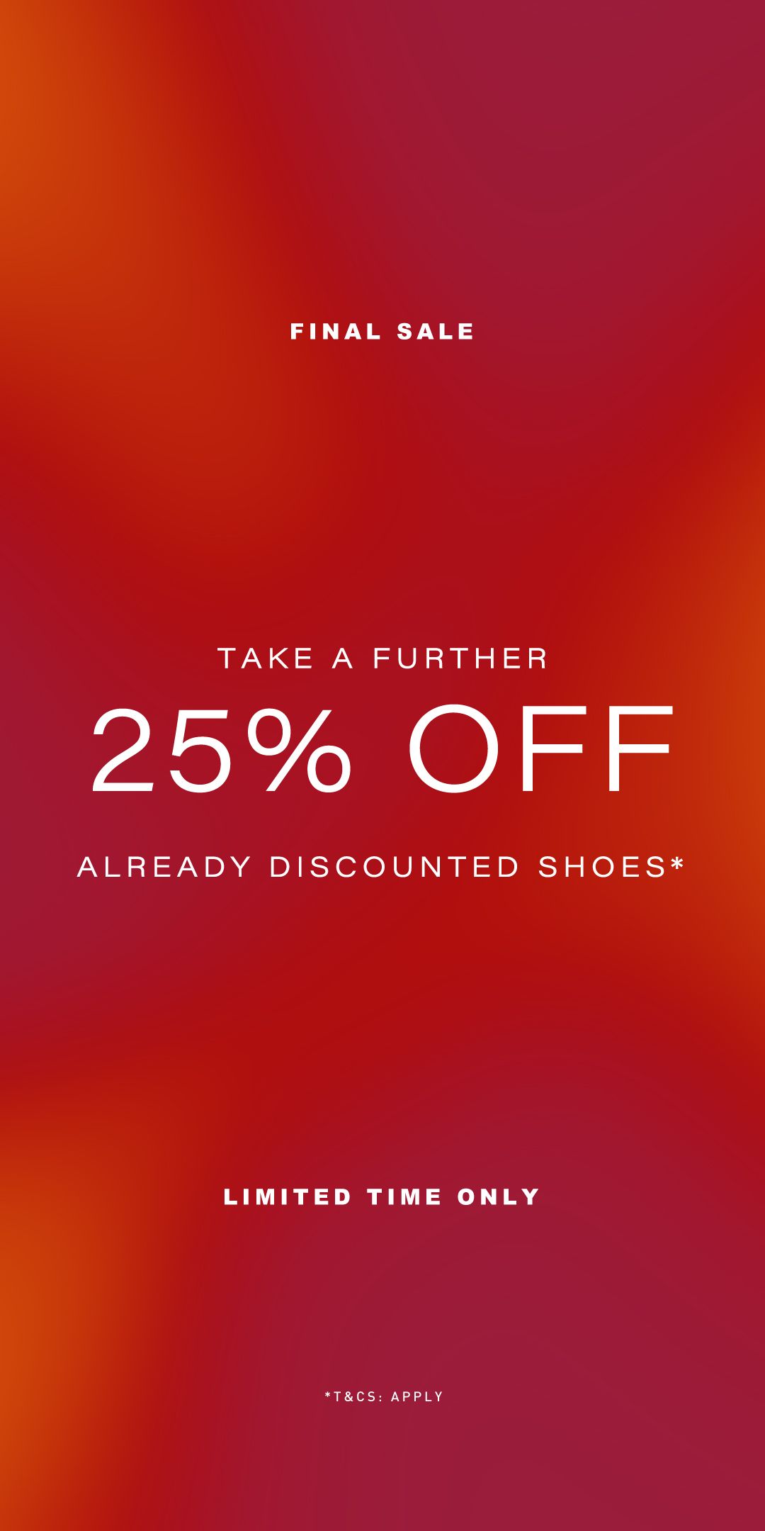 Final Sale: Take 25% Off Sale Items