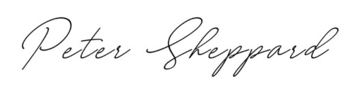 Peter Sheppard Signature
