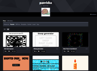 screenshot of the [object Object] project