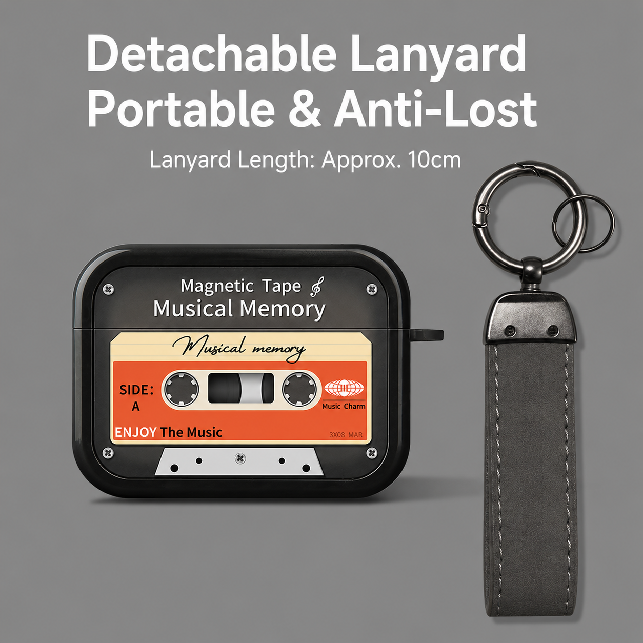 Retro Tape AirPods Protective Case