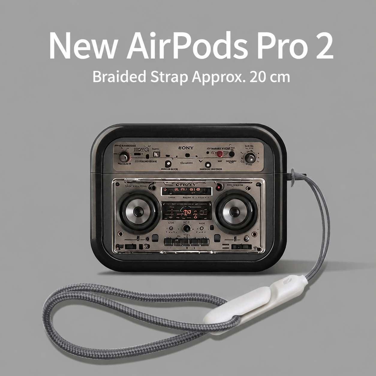 Retro Tape AirPods Protective Case