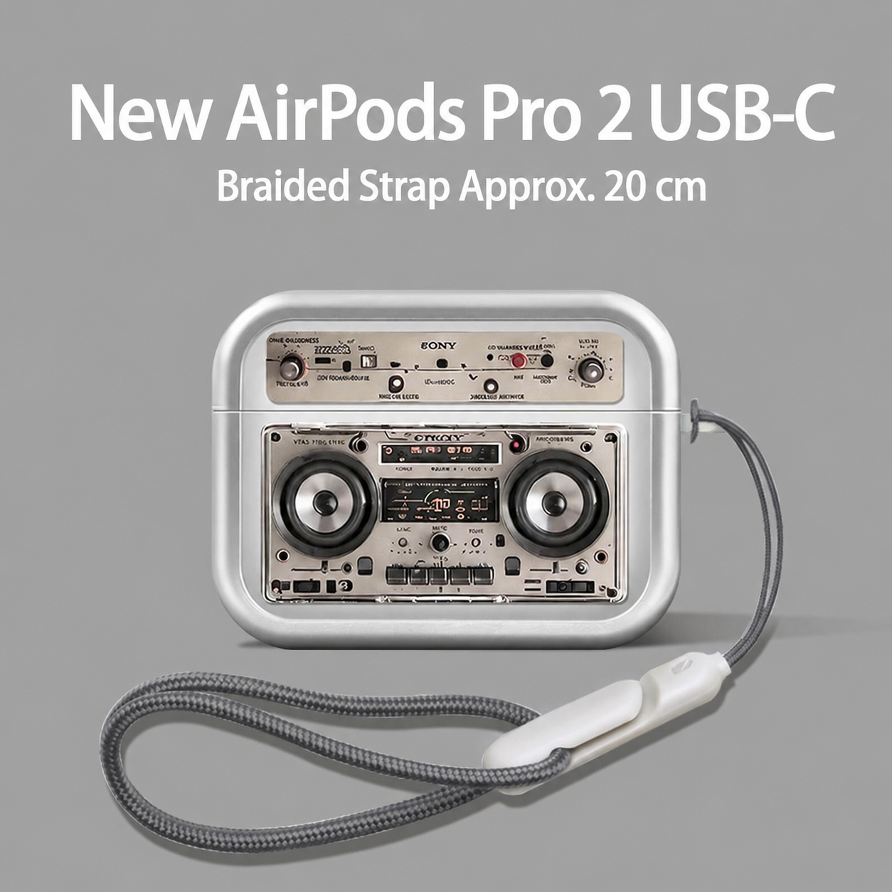 Retro Tape AirPods Protective Case