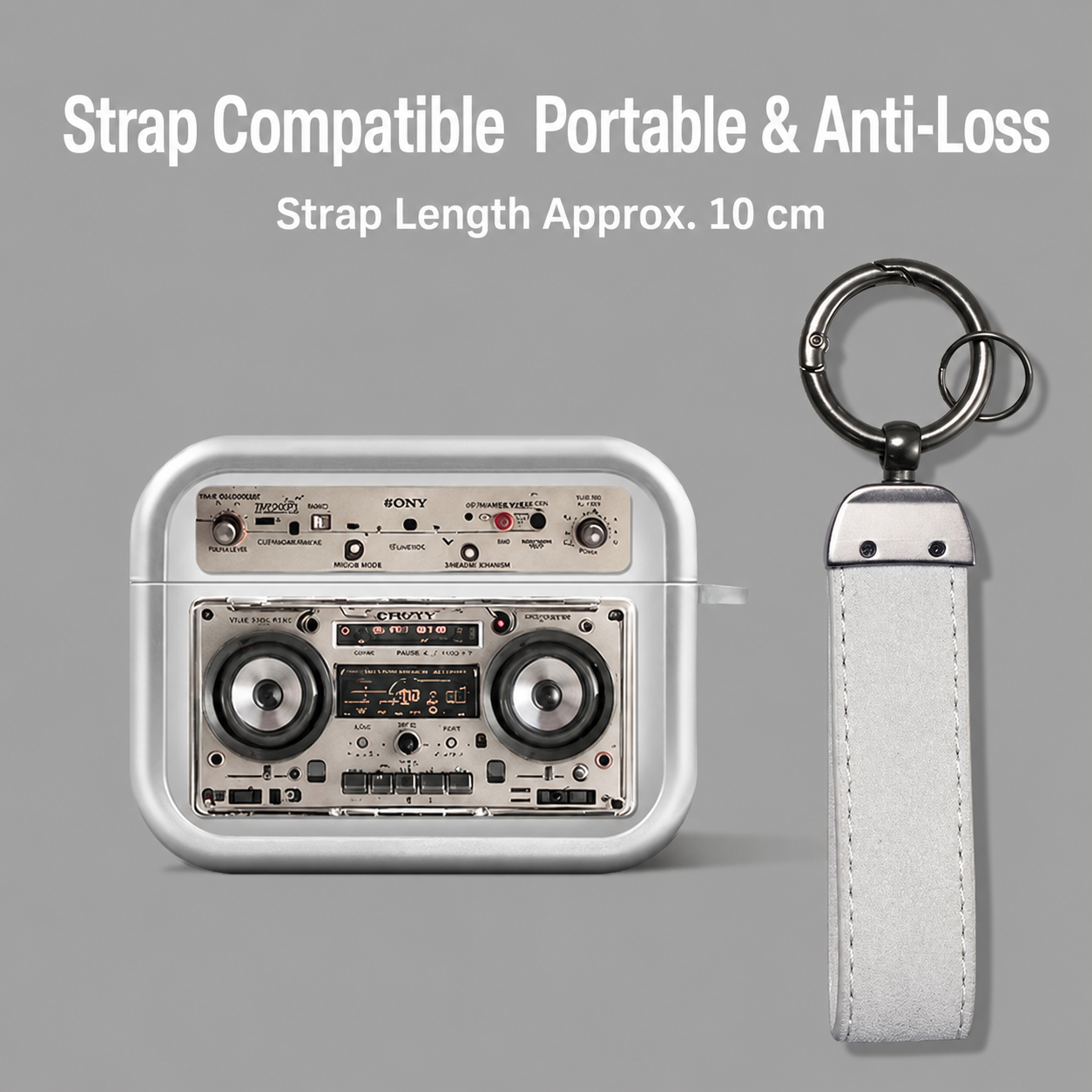 Retro Tape AirPods Protective Case