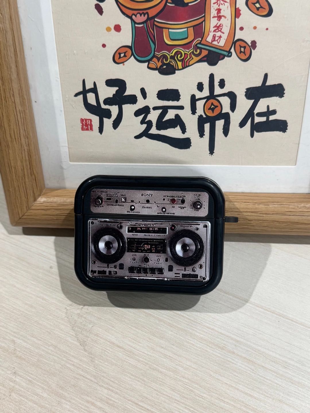 Retro Tape AirPods Protective Case