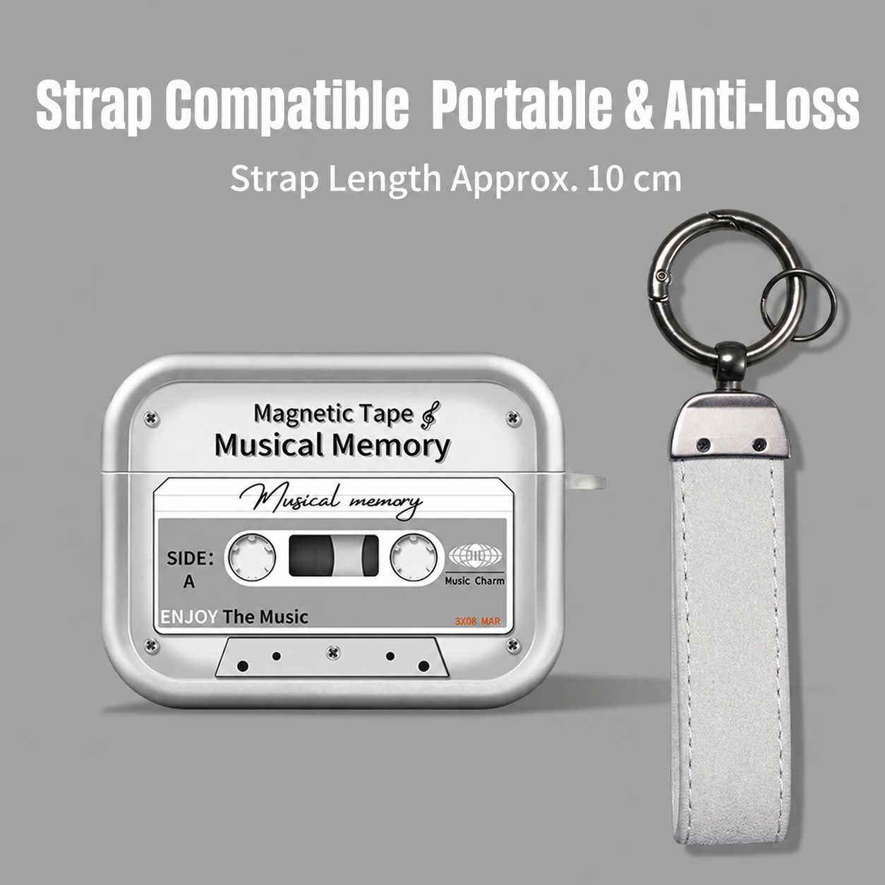 Retro Tape AirPods Protective Case