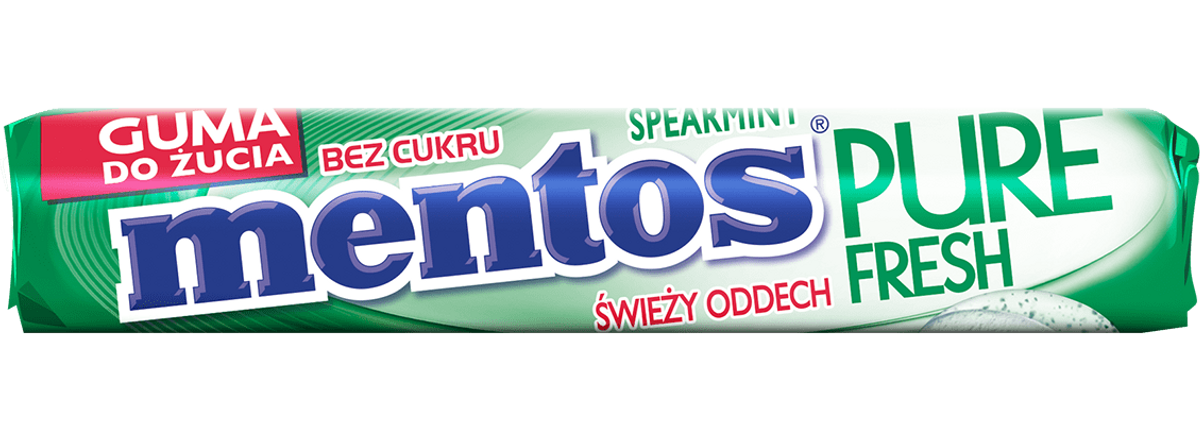 Mentos Pure Fresh Spearmint Rolka Mentos Poland 5340