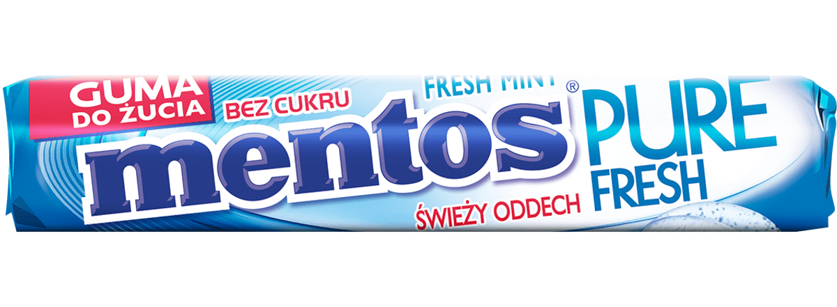 Mentos Pure Fresh Fresh Mint Rolka Mentos Poland 1518