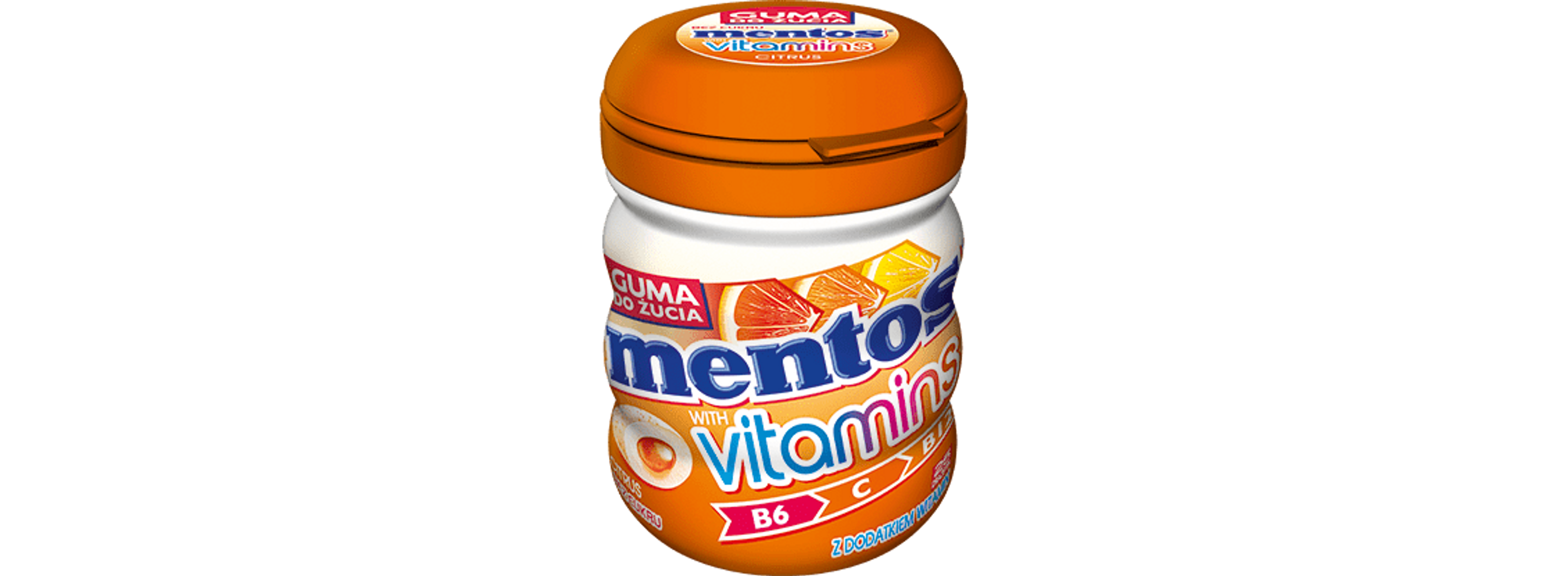 Mentos Vitamins Gum CITRUS