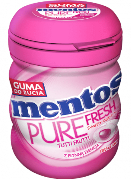 Mentos Pure Fresh Tutti Frutti Butelka Mentos Poland 4701