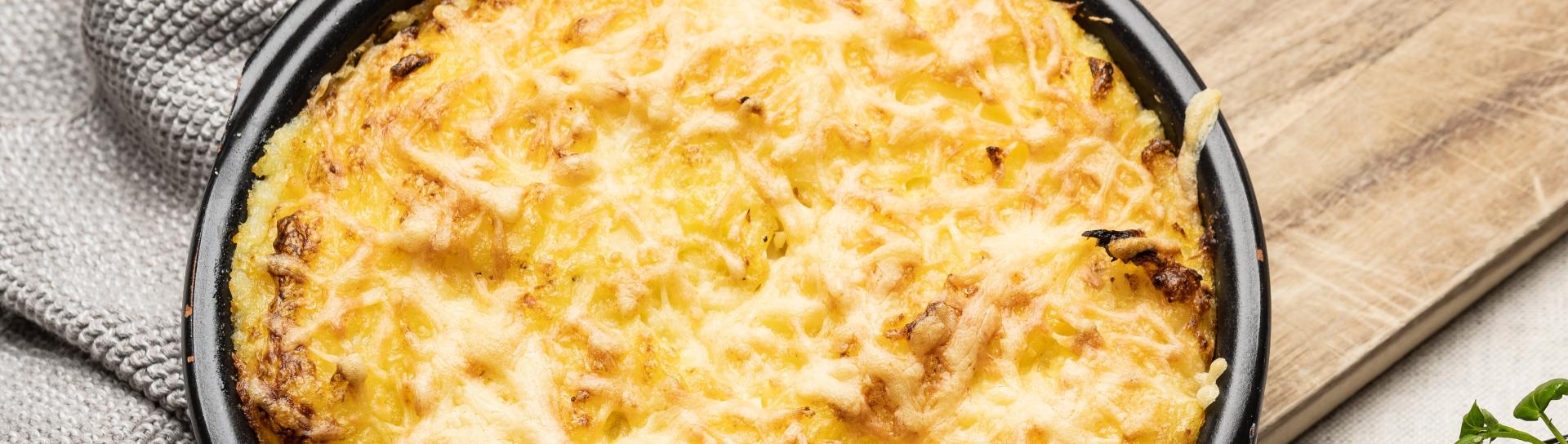 Gratin med mørksej