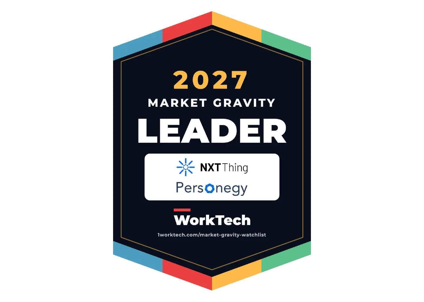 NXTThing RPO and Personegy Named a Gravity Leader on WorkTech Market Gravity Watch List
