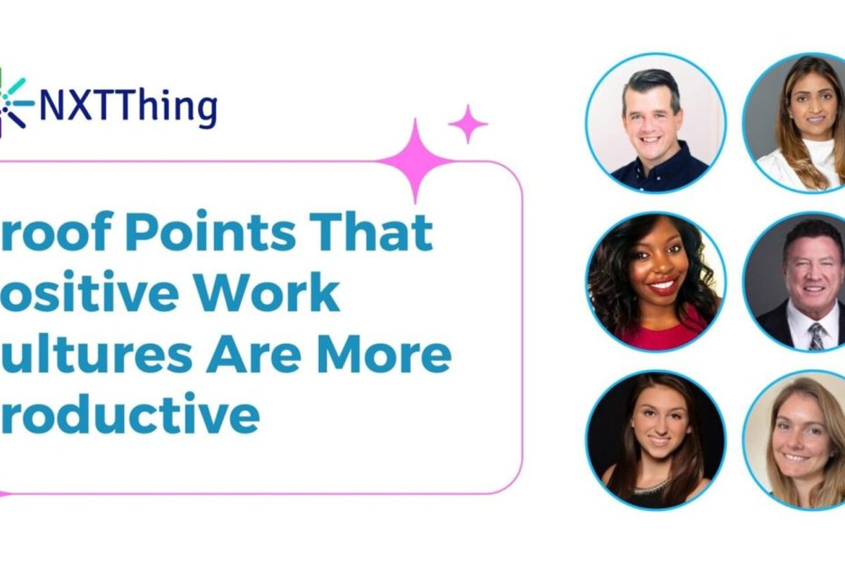 13 Proof Points That Positive Work Cultures Are More Productive article image