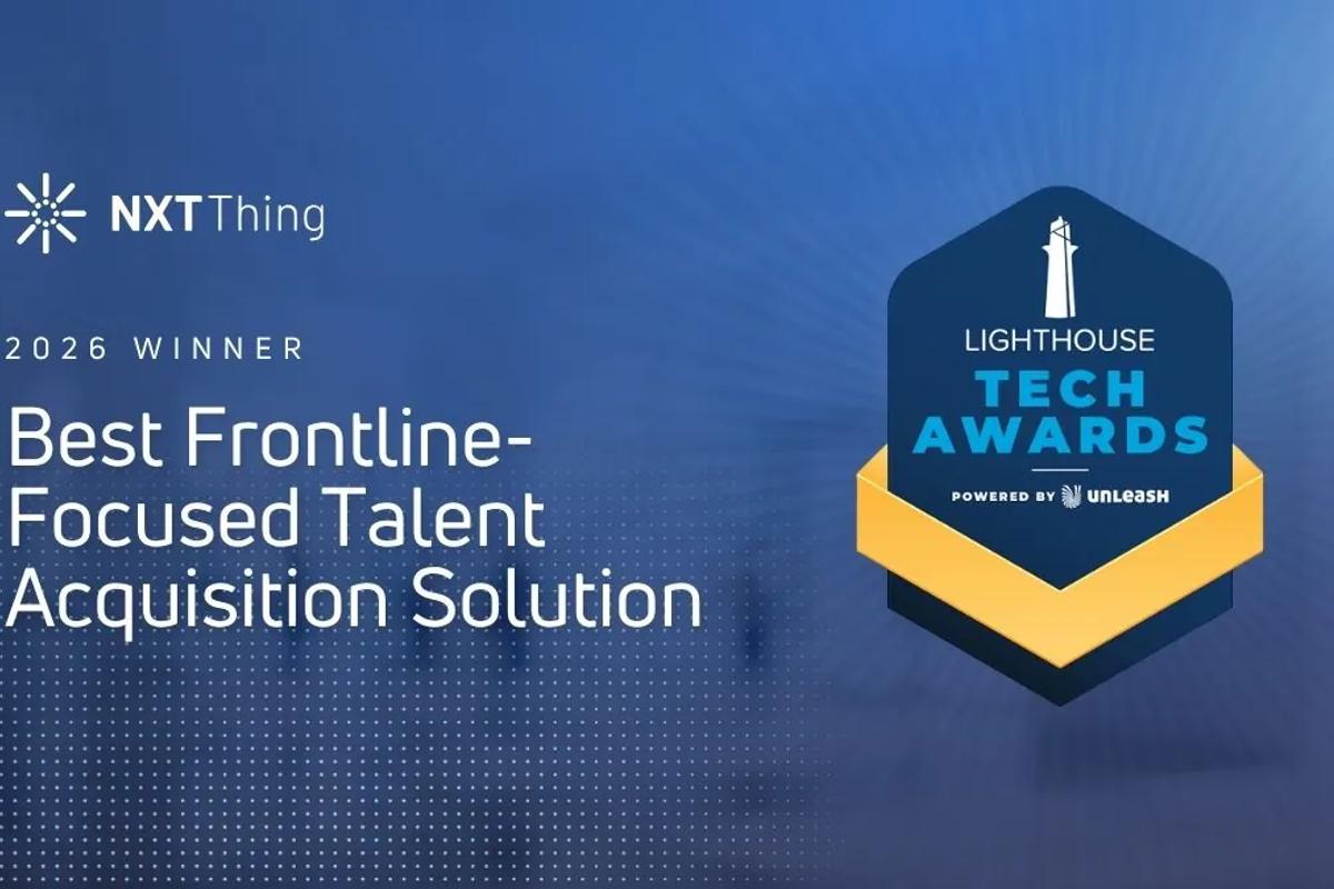 NXTThing RPO Wins 2026 Lighthouse Tech Award for Best Frontline-Focused Talent Acquisition Solution article image
