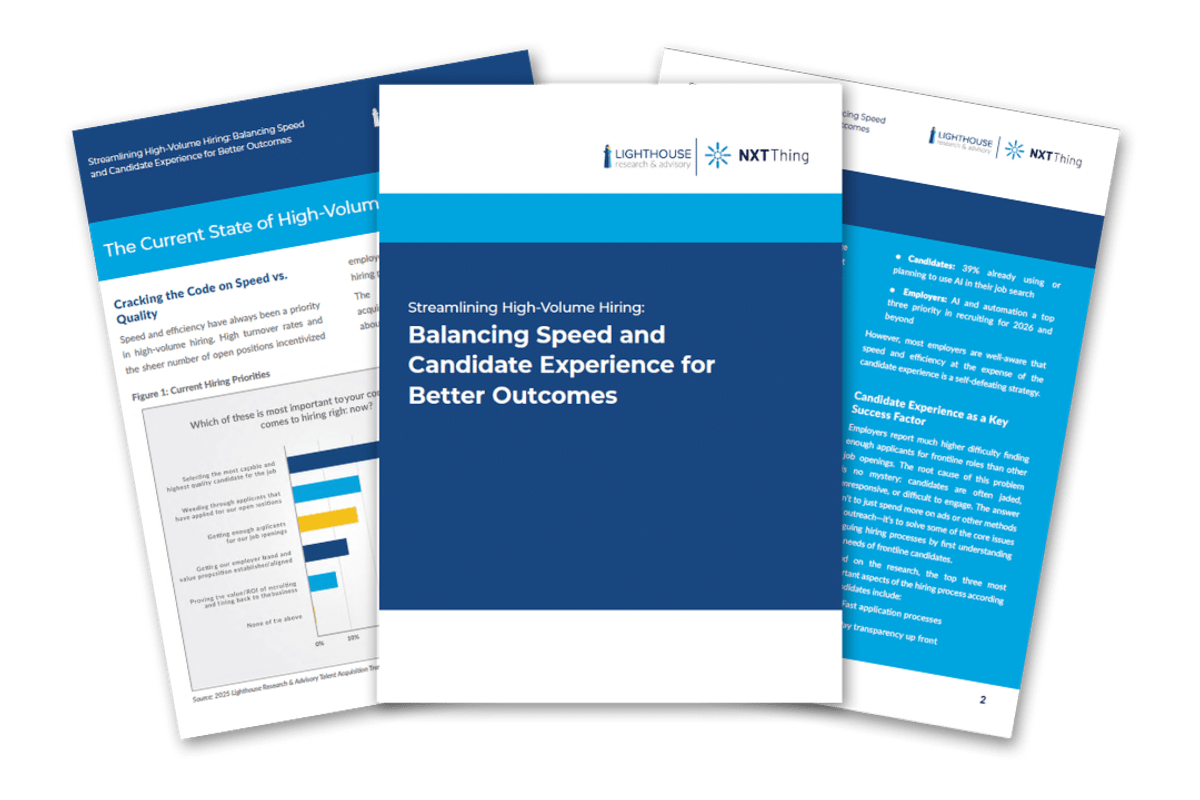 Streamlining High-Volume Hiring:Balancing Speed and Candidate Experience article image