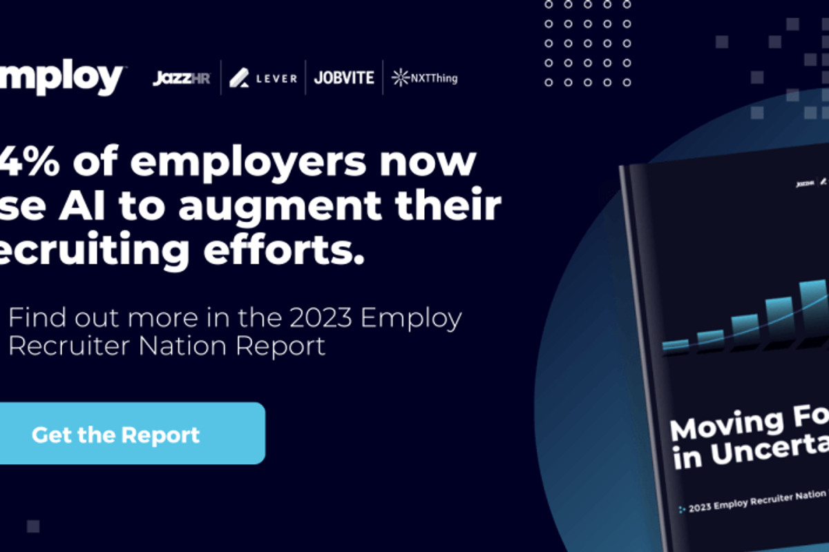 Employ 2023 Recruiter Nation Report AI in Recruiting