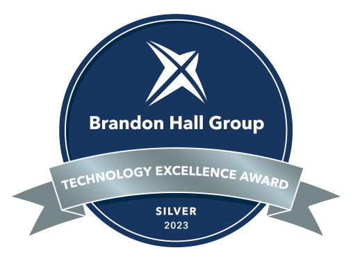 brandon hall group technology excellence award silver 2023