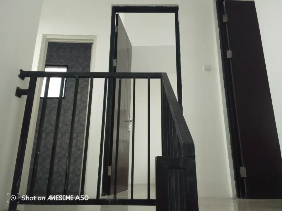 rumah tipe 65/72 garden house serpong tampak depan