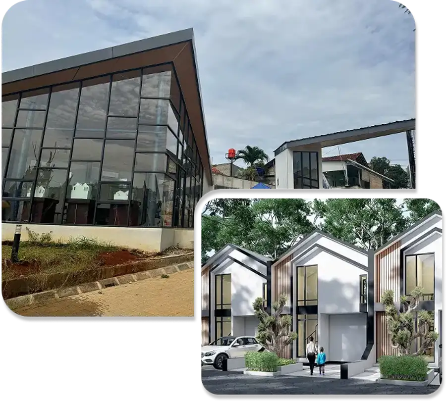 panorama sasak panjang - tentang proyek perumahan termewah termegah
