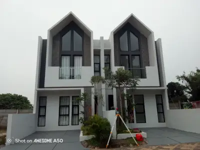 green house serpong tipe 52/55 tampak depan 