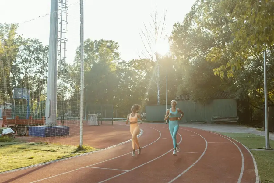 fasilitas track lari - lapangan perumahan panorama sepatan 1