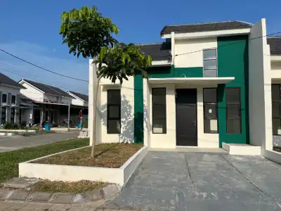 rumah tipe 1 lantai 30/60 panorama bekasi tampak depan