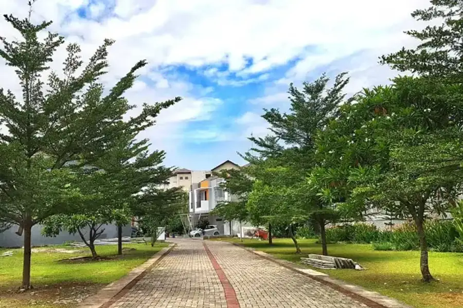 perumahan panorama bintaro - fasilitas jogging track