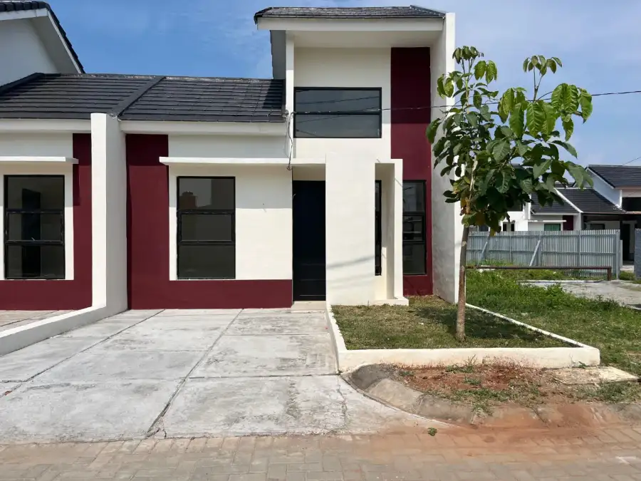 rumah tipe 36/72 panorama bekasi tampak depan